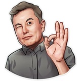Elon Musk WhatsApp Sticker #3