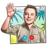 Elon Musk WhatsApp Sticker #4