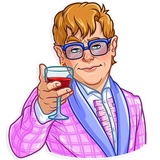 Elton John WhatsApp Sticker #25