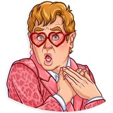 Elton John WhatsApp Sticker #6