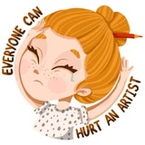 I'm an Artist WhatsApp Sticker #14