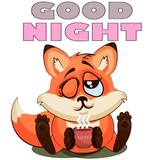 English Fox WhatsApp Sticker #10