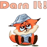 English Fox WhatsApp Sticker #13