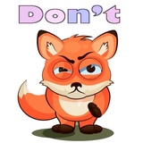 English Fox WhatsApp Sticker #15