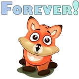 English Fox WhatsApp Sticker #18