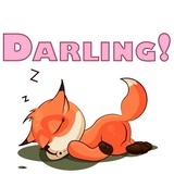 English Fox WhatsApp Sticker #21