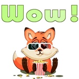 English Fox WhatsApp Sticker #24