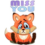 English Fox WhatsApp Sticker #6