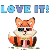 English Fox WhatsApp Sticker #7