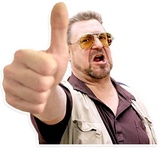Epic Thumbs Up WhatsApp Sticker #4