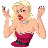 Eva Rich WhatsApp Sticker #17