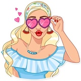 Eva Rich WhatsApp Sticker #18