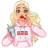 Eva Rich WhatsApp Sticker #3