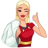 Eva Rich WhatsApp Sticker #4