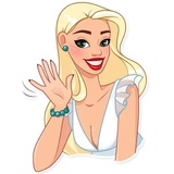 Eva Rich WhatsApp Sticker #5