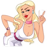 Eva Rich WhatsApp Sticker #8