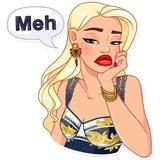 Eva Rich WhatsApp Sticker #9