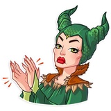 Maleficent WhatsApp Sticker #10