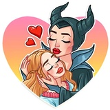 Maleficent WhatsApp Sticker #14