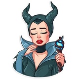 Maleficent WhatsApp Sticker #15