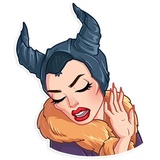 Maleficent WhatsApp Sticker #17