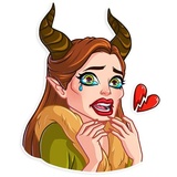 Maleficent WhatsApp Sticker #25