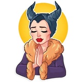Maleficent WhatsApp Sticker #29