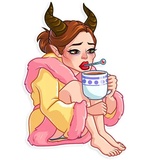 Maleficent WhatsApp Sticker #7