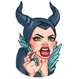 Maleficent WhatsApp Sticker #9