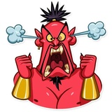 Evil Genie WhatsApp Sticker #13