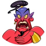 Evil Genie WhatsApp Sticker #4