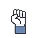 Facebook Likes WhatsApp Sticker #8
