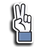 Facebook Likes WhatsApp Sticker #10