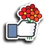Facebook Likes WhatsApp Sticker #12