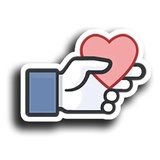 Facebook Likes WhatsApp Sticker #5