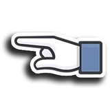 Facebook Likes WhatsApp Sticker #7