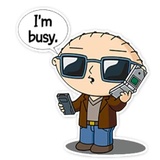Family Guy static WhatsApp Sticker #26