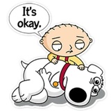 Family Guy static WhatsApp Sticker #28