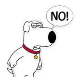 Family Guy static WhatsApp Sticker #9