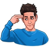 Friends WhatsApp Sticker #11