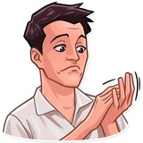 Friends WhatsApp Sticker #26