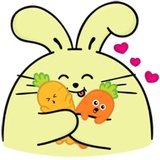 Fat Rabbit Farm WhatsApp Sticker #3