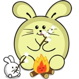 Fat Rabbit Farm WhatsApp Sticker #8