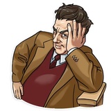 Federico Fellini WhatsApp Sticker #23