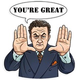 Federico Fellini WhatsApp Sticker #7