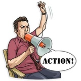 Federico Fellini WhatsApp Sticker #9