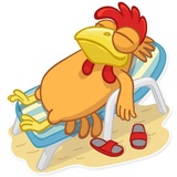 Firma the Rooster WhatsApp Sticker #10