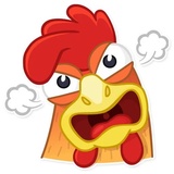 Firma the Rooster WhatsApp Sticker #14