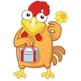 Firma the Rooster WhatsApp Sticker #16