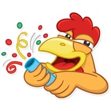 Firma the Rooster WhatsApp Sticker #17